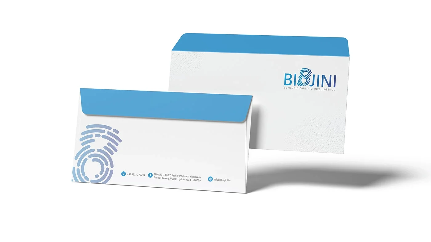 BioJini — Stationery and envelopes