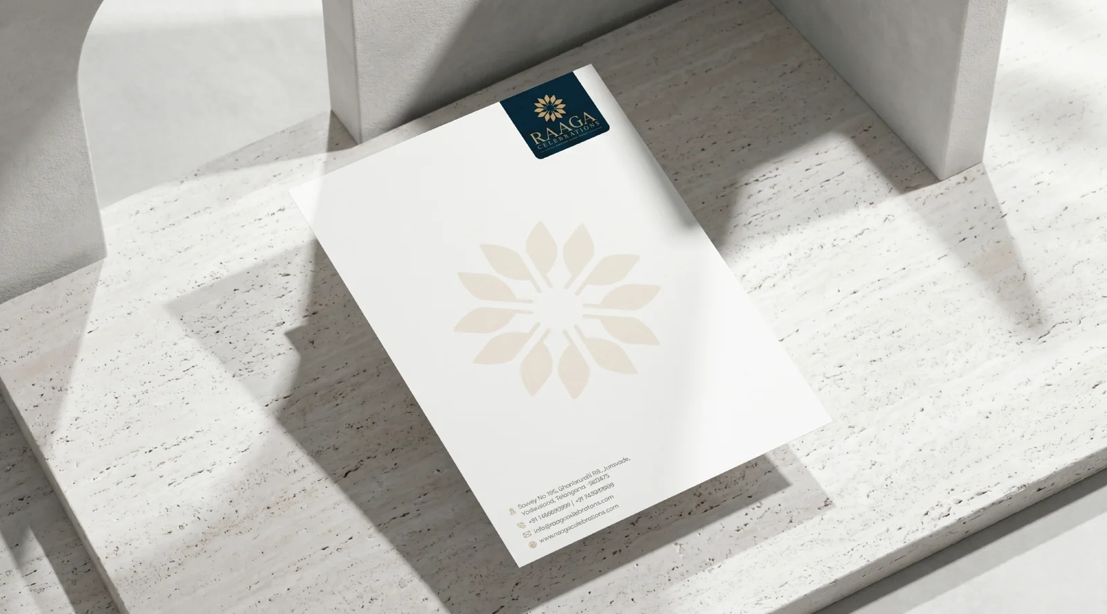 Raaga Convention — Letterhead design